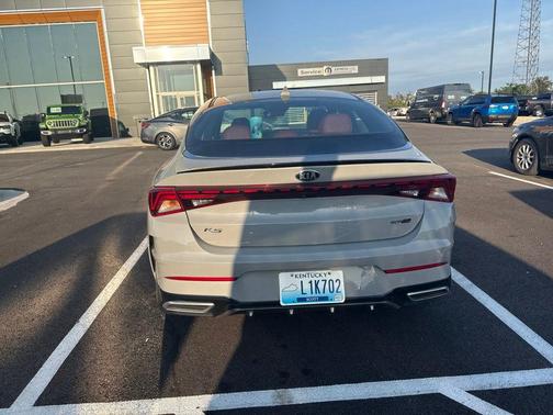 Wolf Gray 2021 Kia K5 GT-Line