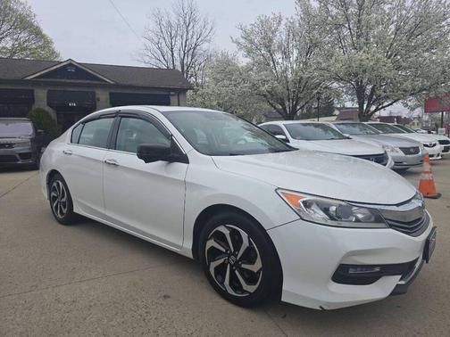 White Orchid Pearl 2017 Honda Accord EX-L w/Navigation & Honda Sensing