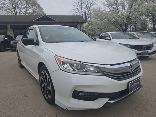 White Orchid Pearl 2017 Honda Accord EX-L w/Navigation & Honda Sensing