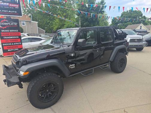 Black Clearcoat 2018 Jeep Wrangler Unlimited Sport