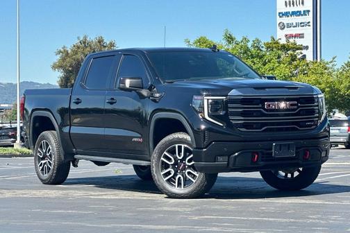 Onyx Black 2024 GMC Sierra 1500 AT4