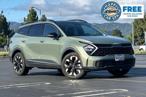 Jungle Green 2023 Kia Sportage X-Line