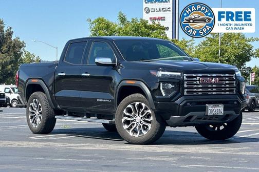 Onyx Black 2024 GMC Canyon Denali