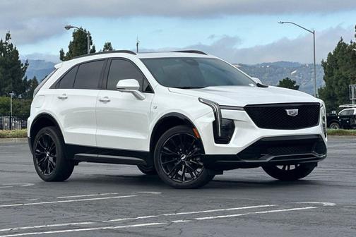 Crystal White Tricoat 2025 Cadillac XT4 Sport