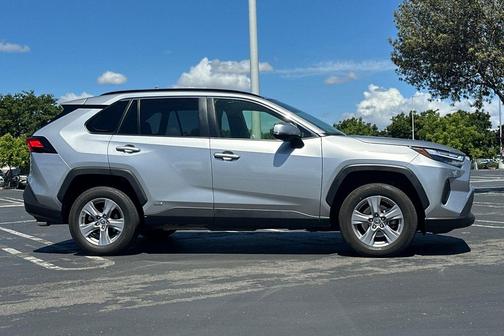 Silver Sky Metallic 2025 Toyota RAV4 Hybrid XLE