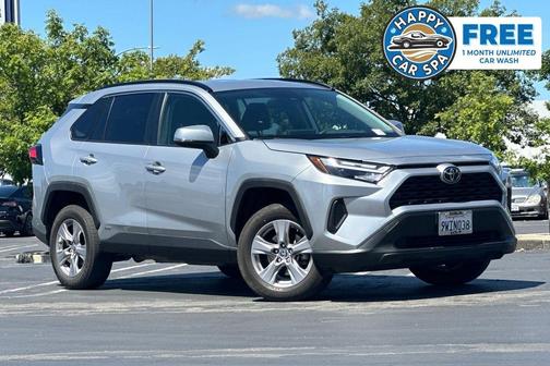 Silver Sky Metallic 2025 Toyota RAV4 Hybrid XLE