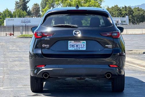 Jet Black Mica 2022 Mazda CX-5 2.5 Turbo