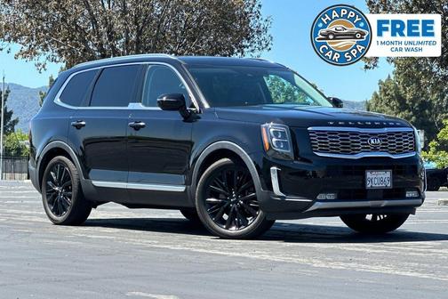 Ebony Black 2021 Kia Telluride SX