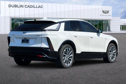 Crystal White Tricoat 2024 Cadillac LYRIQ Sport