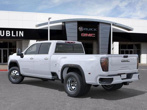 Glacier White Tricoat 2026 GMC Sierra 3500 Denali