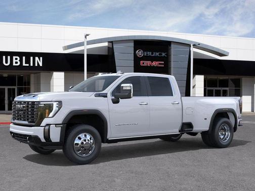 Glacier White Tricoat 2026 GMC Sierra 3500 Denali