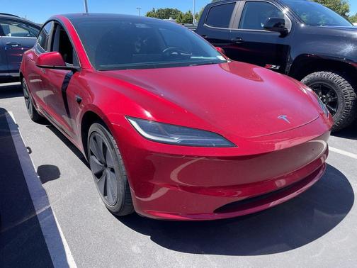 Ultra Red 2024 Tesla Model 3 Long Range