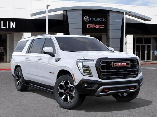 Summit White 2026 GMC Yukon XL 4WD AT4 Ultimate