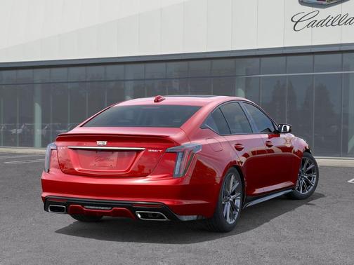 Radiant Red Tintcoat 2026 Cadillac CT5 Premium Luxury