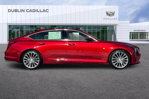 Radiant Red Tintcoat 2026 Cadillac CT5 Premium Luxury