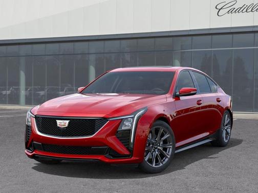 Radiant Red Tintcoat 2026 Cadillac CT5 Premium Luxury