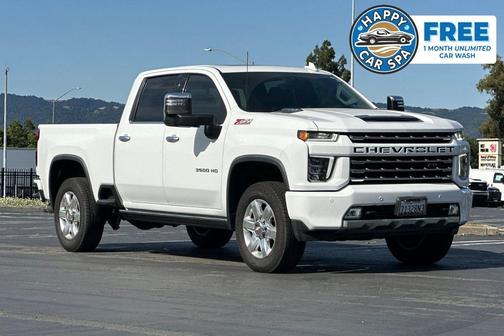 Summit White 2022 Chevrolet Silverado 3500 LTZ