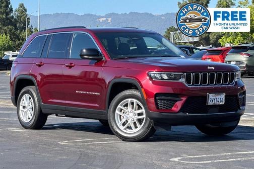 Velvet Red Pearlcoat 2025 Jeep Grand Cherokee Laredo