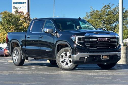 Onyx Black 2025 GMC Sierra 1500 SLT