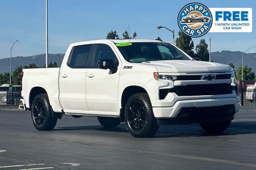 Summit White 2026 Chevrolet Silverado 1500 RST