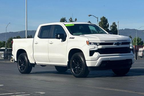 Summit White 2026 Chevrolet Silverado 1500 RST