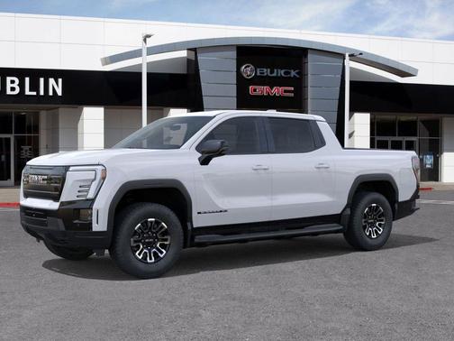 Summit White 2026 GMC Sierra EV Standard Range Elevation