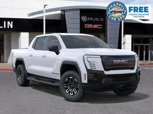 Summit White 2026 GMC Sierra EV Standard Range Elevation