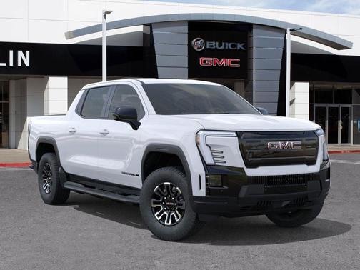 Summit White 2026 GMC Sierra EV Standard Range Elevation