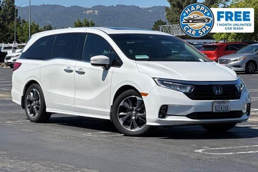 Platinum White Pearl 2022 Honda Odyssey Elite