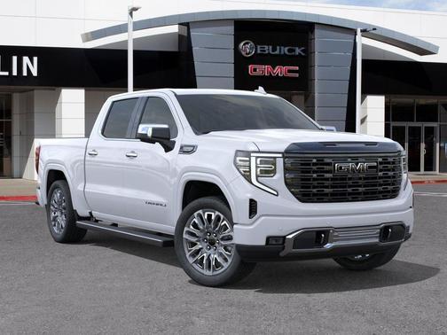 Glacier White Tricoat 2026 GMC Sierra 1500 Denali Ultimate