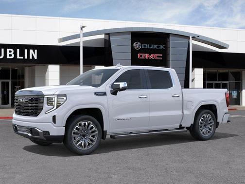 Glacier White Tricoat 2026 GMC Sierra 1500 Denali Ultimate