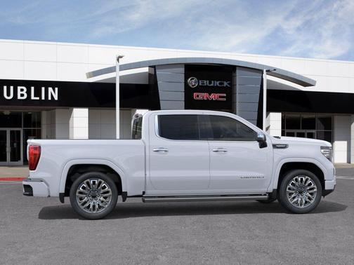 Glacier White Tricoat 2026 GMC Sierra 1500 Denali Ultimate
