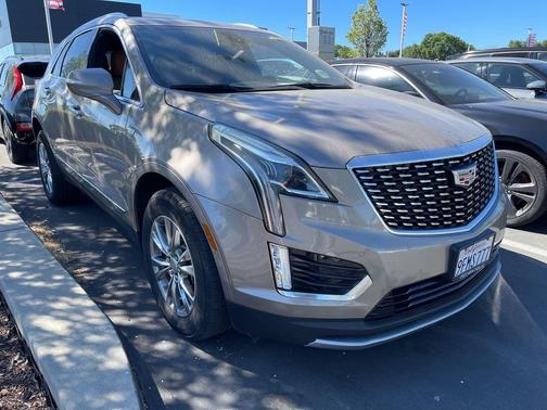 Latte Metallic 2023 Cadillac XT5 Premium Luxury