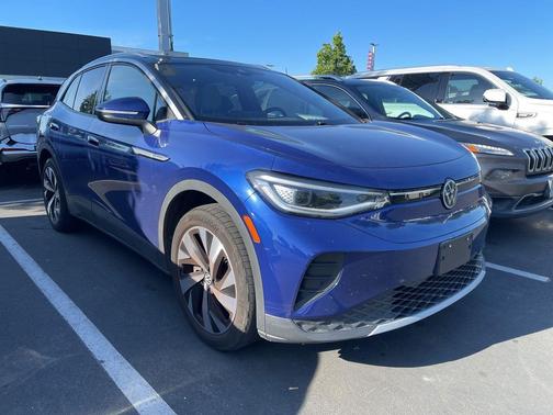 Dusk Blue Metallic 2022 Volkswagen ID.4 AWD Pro S