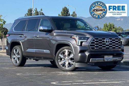 Magnetic Gray Metallic 2023 Toyota Sequoia Capstone
