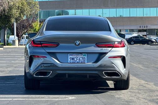 Skyscraper Grey Metallic 2024 BMW 840 Gran Coupe i