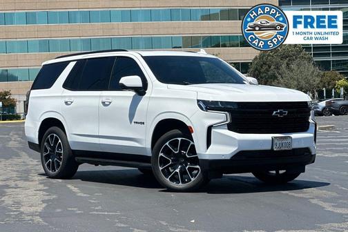 Summit White 2023 Chevrolet Tahoe 4WD RST