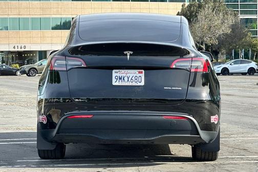 Solid Black 2024 Tesla Model Y Long Range Dual Motor All-Wheel Drive