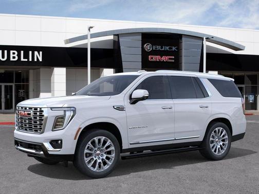 Glacier White Tricoat 2026 GMC Yukon Denali