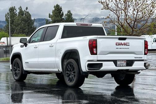 Summit White 2023 GMC Sierra 1500 Elevation