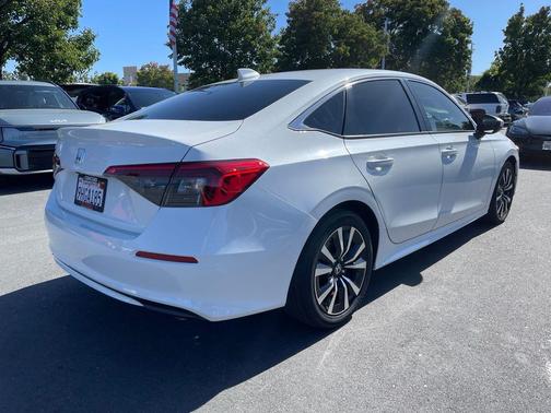 Platinum White Pearl 2023 Honda Civic EX