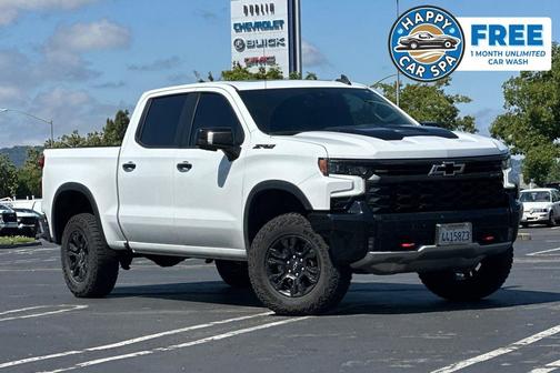 Summit White 2024 Chevrolet Silverado 1500 ZR2