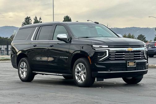 Black 2026 Chevrolet Suburban Premier