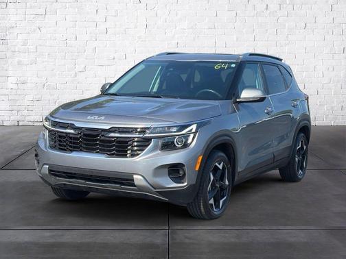 Steel Gray 2025 Kia Seltos EX