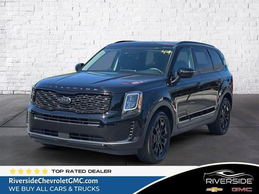 Ebony Black 2021 Kia Telluride EX