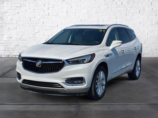 White Frost Tri-Coat 2021 Buick Enclave Premium