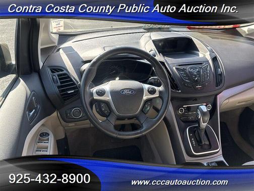 Tan 2015 Ford C-Max Hybrid SE
