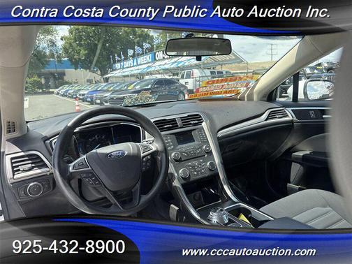 Oxford White 2018 Ford Fusion Hybrid S