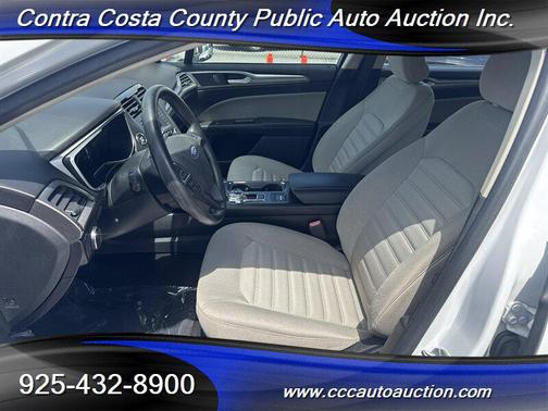 Oxford White 2018 Ford Fusion Hybrid S