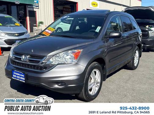 Grey 2010 Honda CR-V EX
